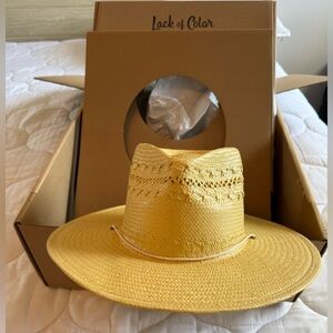 Lack Of Color Cowboy Straw Hat